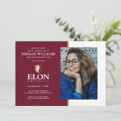 Universität Elon Ankündigung (Stehend Vorderseite)