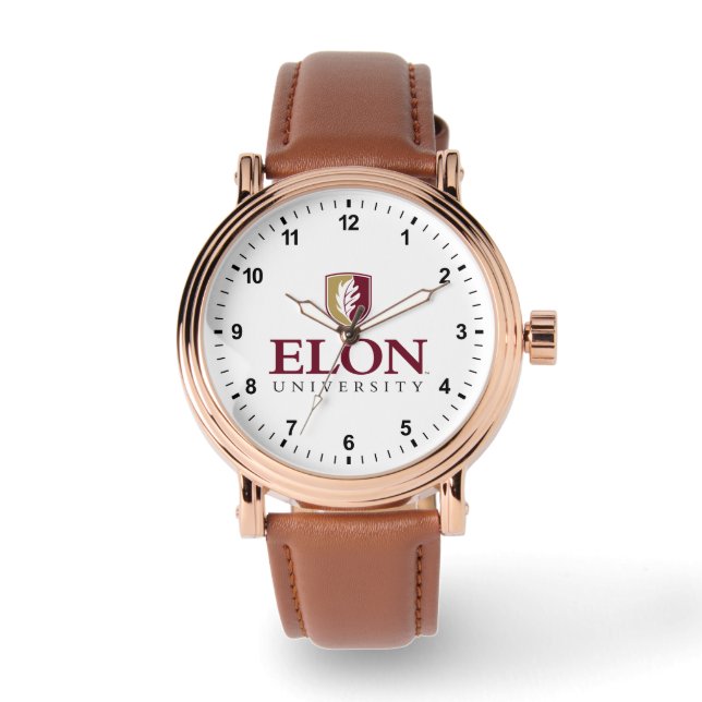 Universität Elon Armbanduhr (Vorderseite)