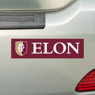 Universität Elon Autoaufkleber