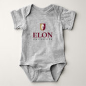 Universität Elon Baby Strampler (Vorderseite)