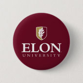 Universität Elon Button (Vorderseite)