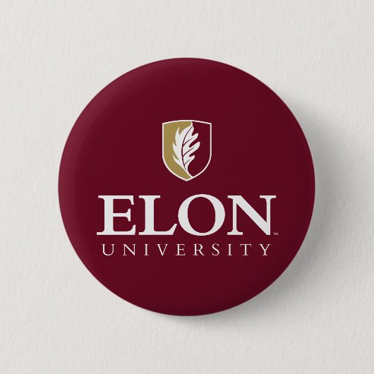 Universität Elon Button (Vorderseite)