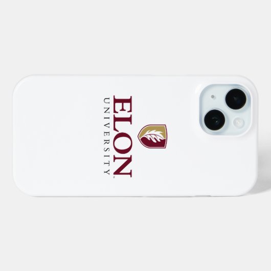 Universität Elon Case-Mate iPhone Hülle (Rückseite (Horizontal))