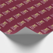 Universität Elon E | 20XX GRAD Geschenkpapier (Ecke)