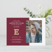 Universität Elon E Ankündigung (Stehend Vorderseite)