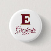 Universität Elon E Button (Vorderseite)