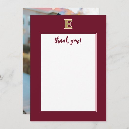 Universität Elon E | Danke (Vorne/Hinten)