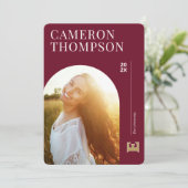 Universität Elon E Einladung (Stehend Vorderseite)