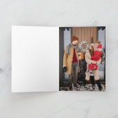 Universität Elon E Feiertagskarte (Innenseite)