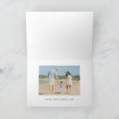 Universität Elon E Feiertagskarte (Innenseite)