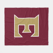 Universität Elon E Fleecedecke (Vorderseite (Horizontal))