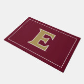 Universität Elon E Fußmatte (Schrägansicht)