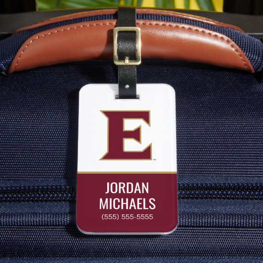 Universität Elon E Gepäckanhänger (Vorderseite Insitu 2)