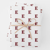 Universität Elon E Geschenkpapier Set (Beispiel)