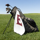 Universität Elon E Golfhandtuch (Gras)
