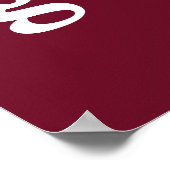 Universität Elon E | Klasse 2OXX Poster (Ecke)