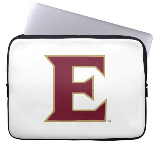 Universität Elon E Laptopschutzhülle (Vorderseite)