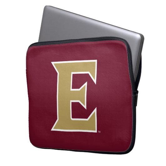 Universität Elon E Laptopschutzhülle (Vorderseite Links)