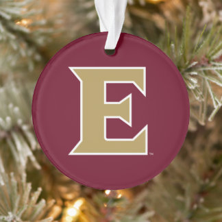 Universität Elon E Ornament