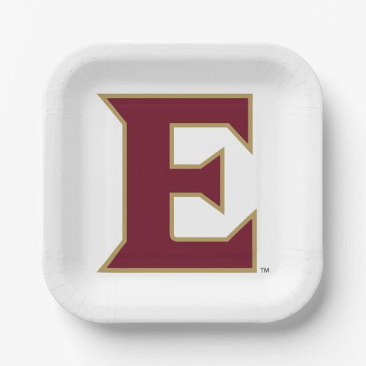 Universität Elon E Pappteller (Vorderseite)