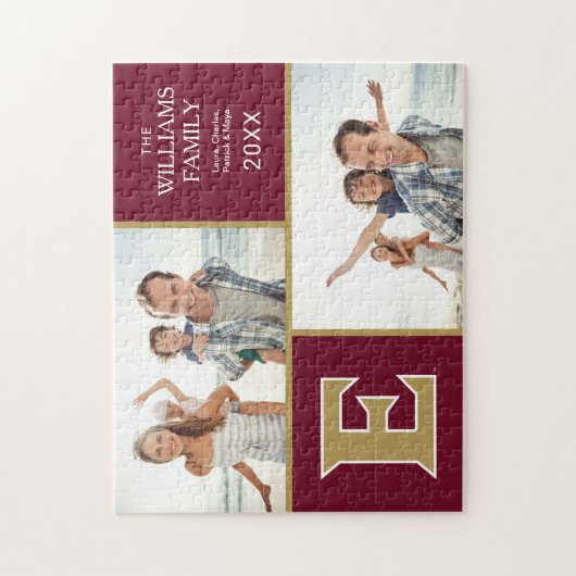 Universität Elon E Puzzle (Vertikal)