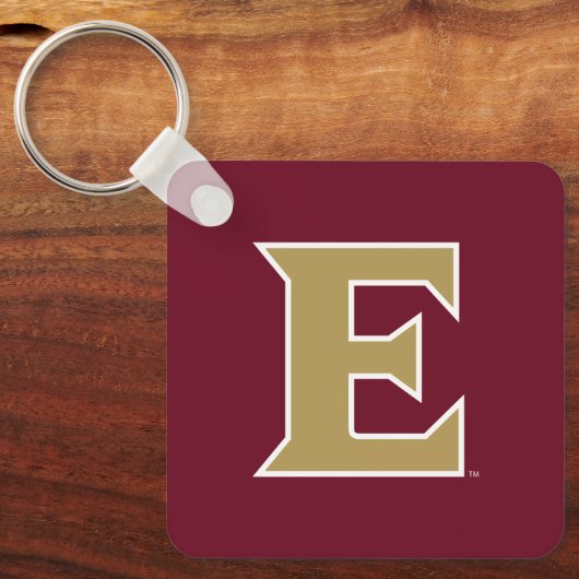 Universität Elon E Schlüsselanhänger (Vorderseite)