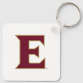 Universität Elon E Schlüsselanhänger (Rückseite)
