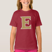 Universität Elon E T-Shirt (Vorderseite)