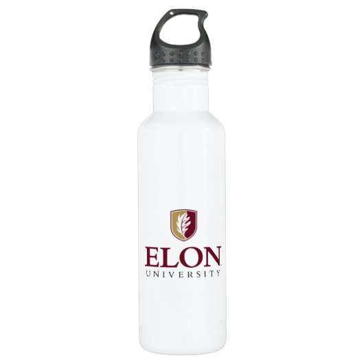 Universität Elon Edelstahlflasche (Vorderseite)