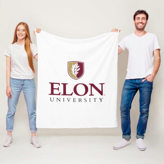 Universität Elon Fleecedecke (Beispiel)