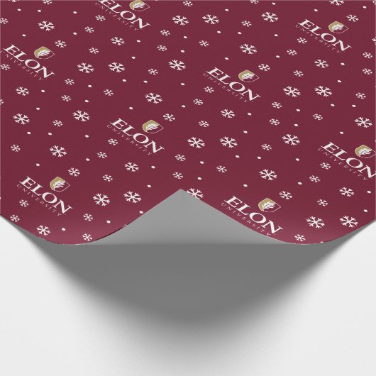 Universität Elon Geschenkpapier (Ecke)