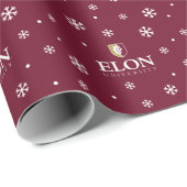 Universität Elon Geschenkpapier (Rolleneckpunkt)