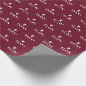 Universität Elon Geschenkpapier (Ecke)