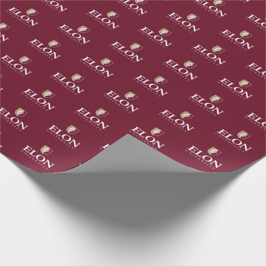 Universität Elon Geschenkpapier (Ecke)