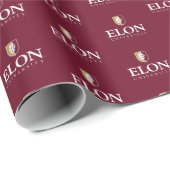 Universität Elon Geschenkpapier (Rolleneckpunkt)