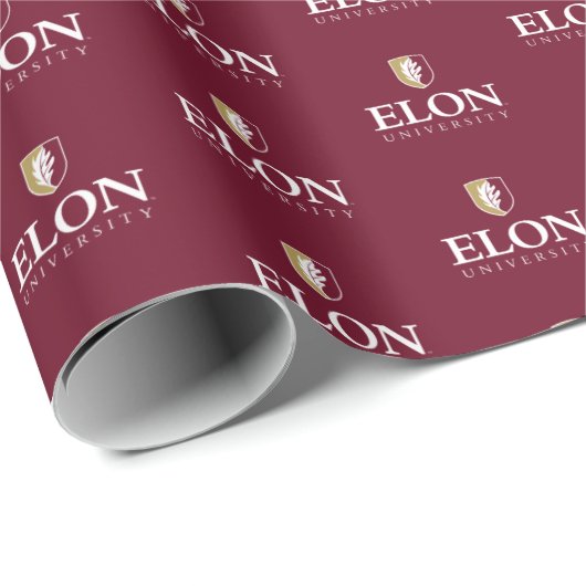 Universität Elon Geschenkpapier (Rolleneckpunkt)