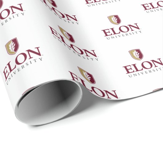 Universität Elon Geschenkpapier (Rolleneckpunkt)