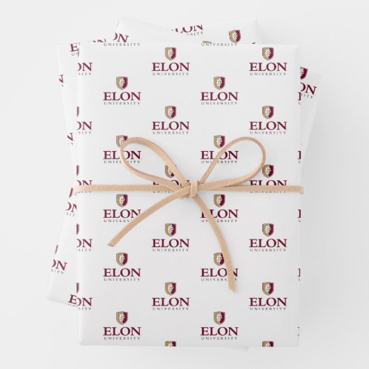 Universität Elon Geschenkpapier Set (Beispiel)