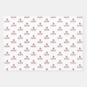 Universität Elon Geschenkpapier Set (Vorderseite)