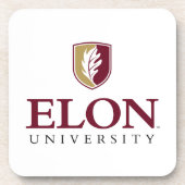 Universität Elon Getränkeuntersetzer (Vorderseite)