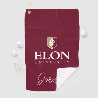 Universität Elon Golfhandtuch