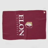 Universität Elon Golfhandtuch (Horizontal)