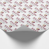 Universität Elon | Klasse 20XX Geschenkpapier (Ecke)