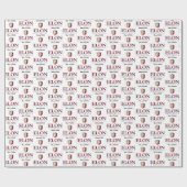 Universität Elon | Klasse 20XX Geschenkpapier (Flach)