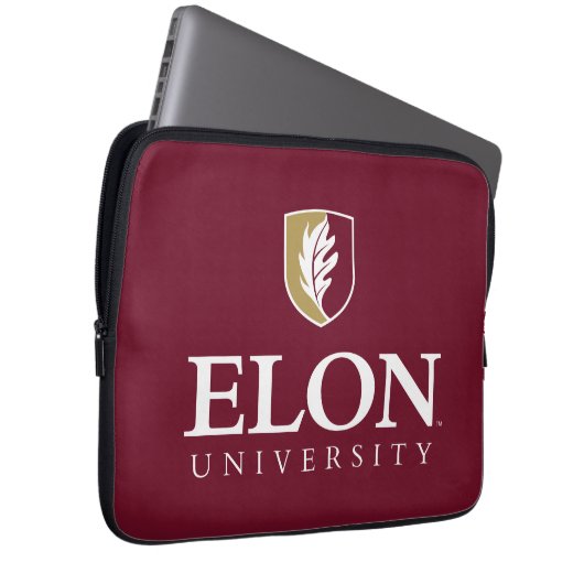 Universität Elon Laptopschutzhülle (Vorne Rechts)