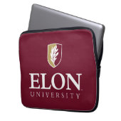 Universität Elon Laptopschutzhülle (Vorderseite Links)