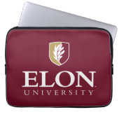 Universität Elon Laptopschutzhülle (Vorderseite)