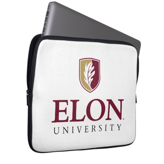 Universität Elon Laptopschutzhülle (Vorne Rechts)