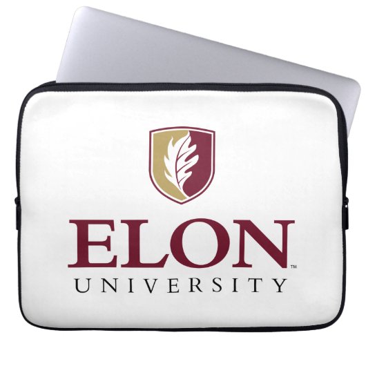 Universität Elon Laptopschutzhülle (Vorderseite)