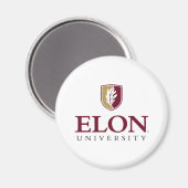 Universität Elon Magnet (Vorderseite/Rückseite)